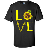 Hair Stylist Love Sunflower Scissors PING PONG