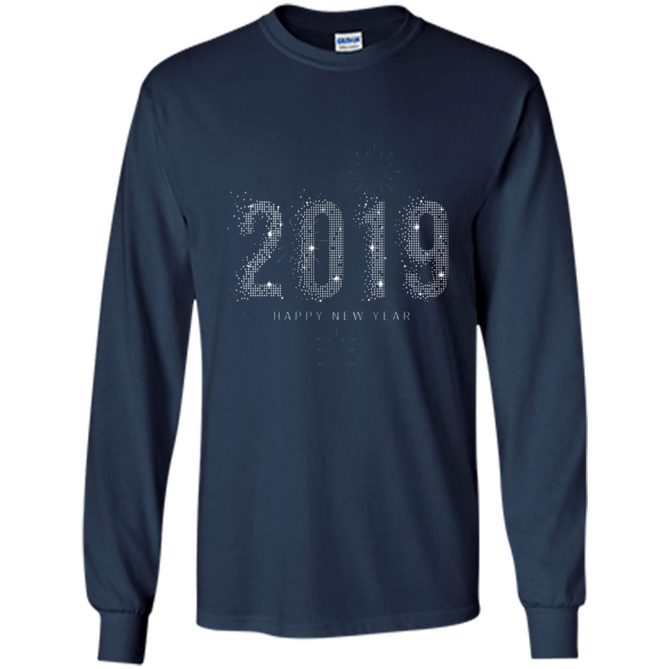 Happy New Year 2019 Sparkle Firework PINGPONG