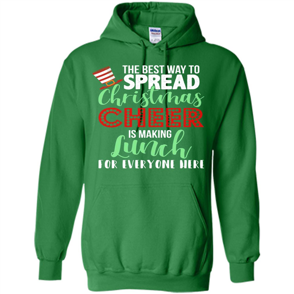 Spread Christmas Cheer Lunch Family Xmas Gift Ls - Hoodie