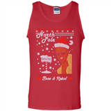 North Pole Born and Raised Shirt, Merry Xmas Ugly Christmas - Tank Top
