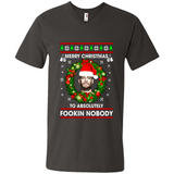 Merry Fookin Christmas Conor Mcgregor sweater PINGPONG