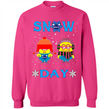 Snow Day Shirt For Charlotte Hornets Vs Minion Fans pingpong