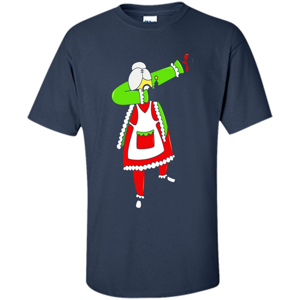 Funny Dabbing Mrs. Santa Claus Christmas Dab - Shirt