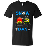 Snow Day Shirt For Green Bay Packers Vs Minion Fans pingpong