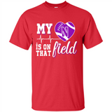Northwestern Wildcats Football My Heart is on that Field - Shirt