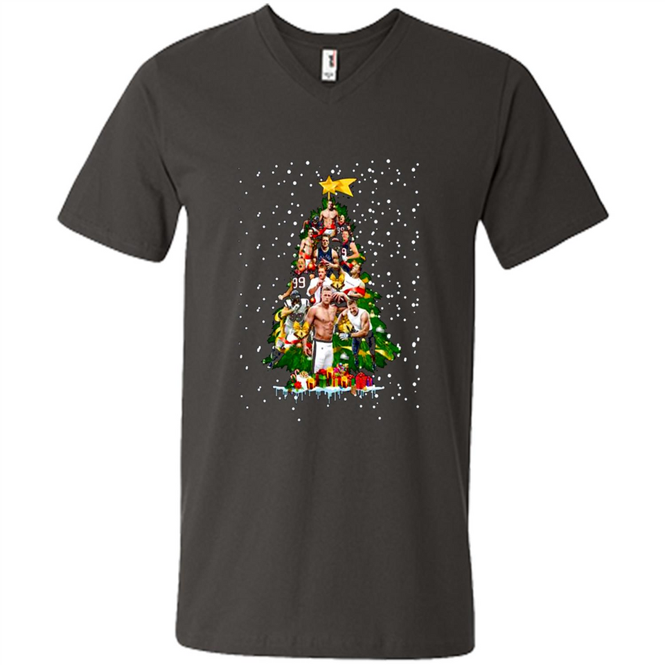 J.J. Watt Christmas Tree ugly sweater PINGPONG