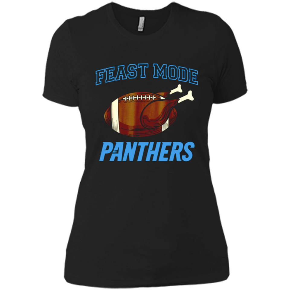 Feast Mode Panthers Shirt - Carolina Turkey Thanksgiving