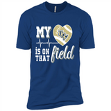 UCF Knights Football My Heart is on that Field - Premium Short Sleeve T-Shirt