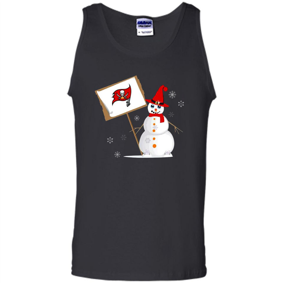 Tampa Bay Buccaneers Snowman Funny