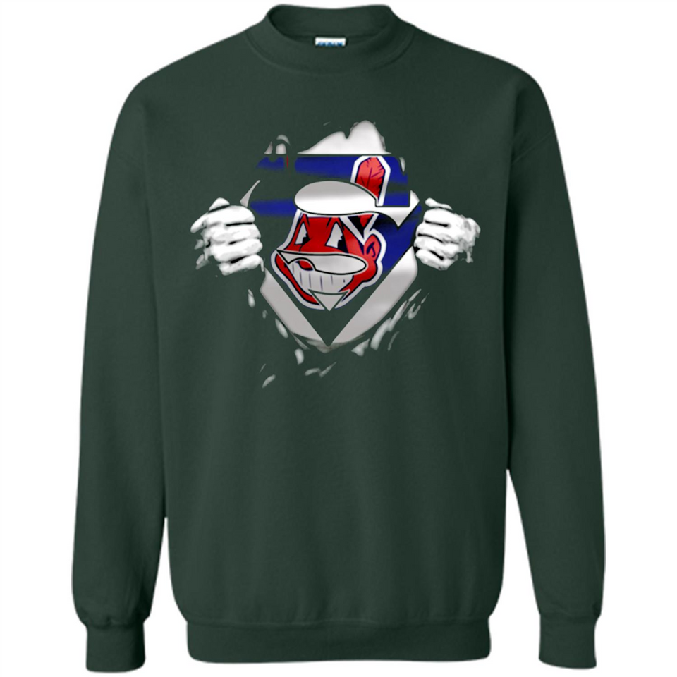Cleveland Indians And Superman Fans - Sweatshirt