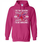 Marvel Spider Man Tis The Season To Be Amazing Ugly Christmas Mug PINGPONG - Hoodie