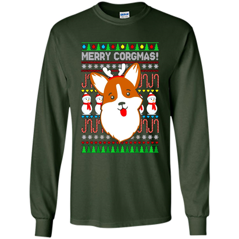 Merry Corgmas Christmas sweater PINGPONG