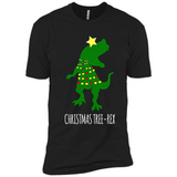 Christmas Tree Rex - Premium Short Sleeve T-Shirt