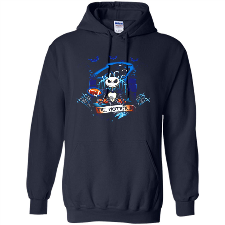 Carolina Panthers Halloween The Nightmare Before Christmas - Hoodie