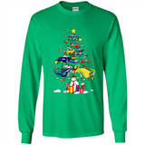 Mustang Tree Christmas Sweatshirt PINGPONG