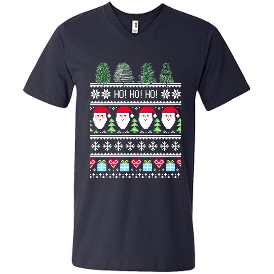 Ugly Merry Christmas Tree Santa Snowflakes
