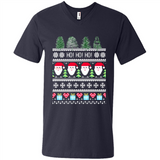Ugly Merry Christmas Tree Santa Snowflakes