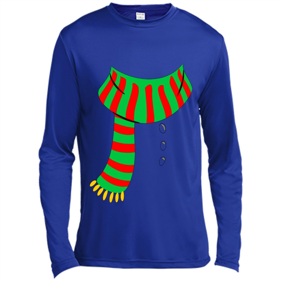 Snowman Scarf Costume T-shirt Christmas