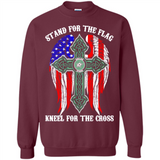 Dallas Stars - stand for the flag kneel for the cross