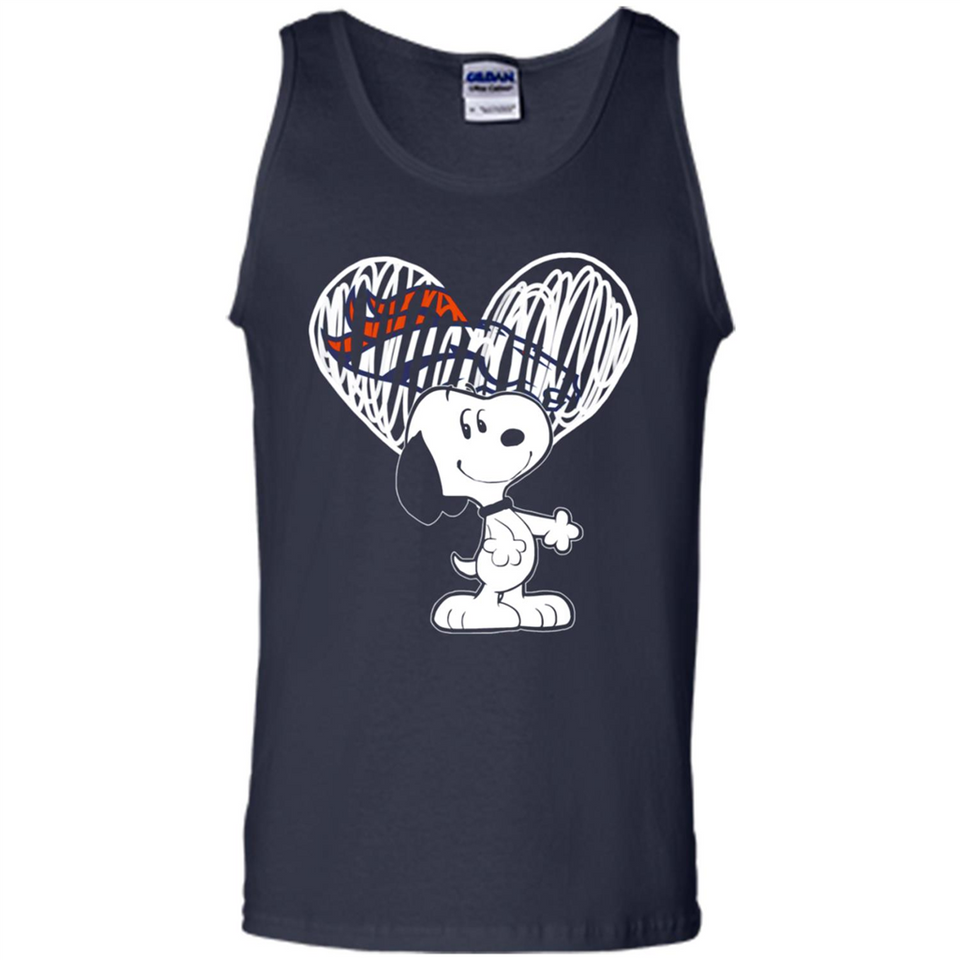 I LOVE DENVER BRONCOS SNOOPY IN MY HEART NFL