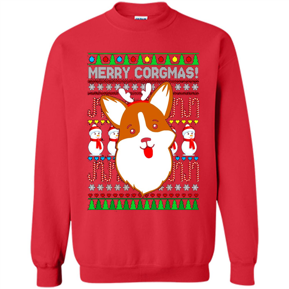 Merry Corgmas Christmas sweater PINGPONG