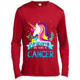 Unicorns are born in Cancer Birthday Rainbow Gift Custom Ultra Cotton