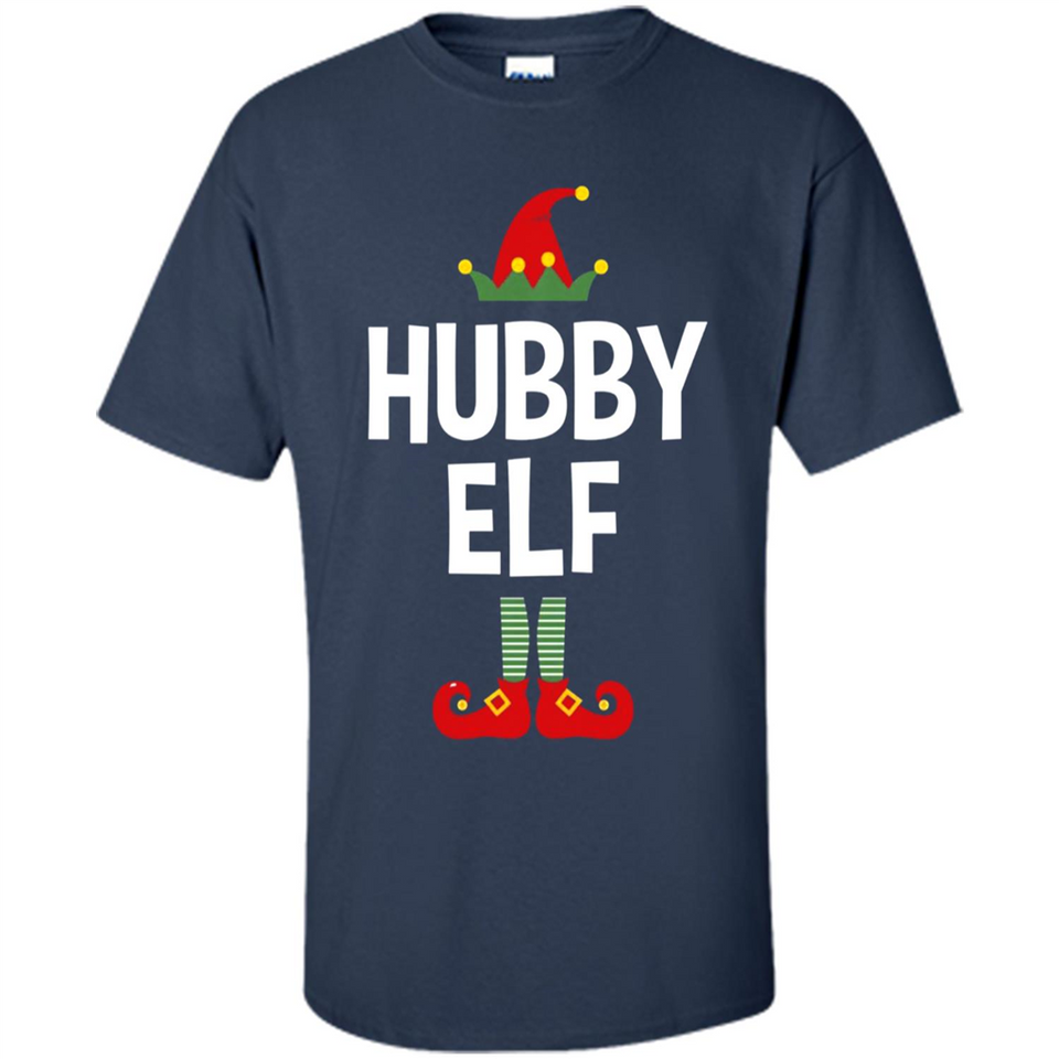 Hubby Elf Shirt - Family Matching Christmas Pajamas - Shirt