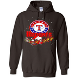 Snoopy Christmas Texas Rangers - Hoodie