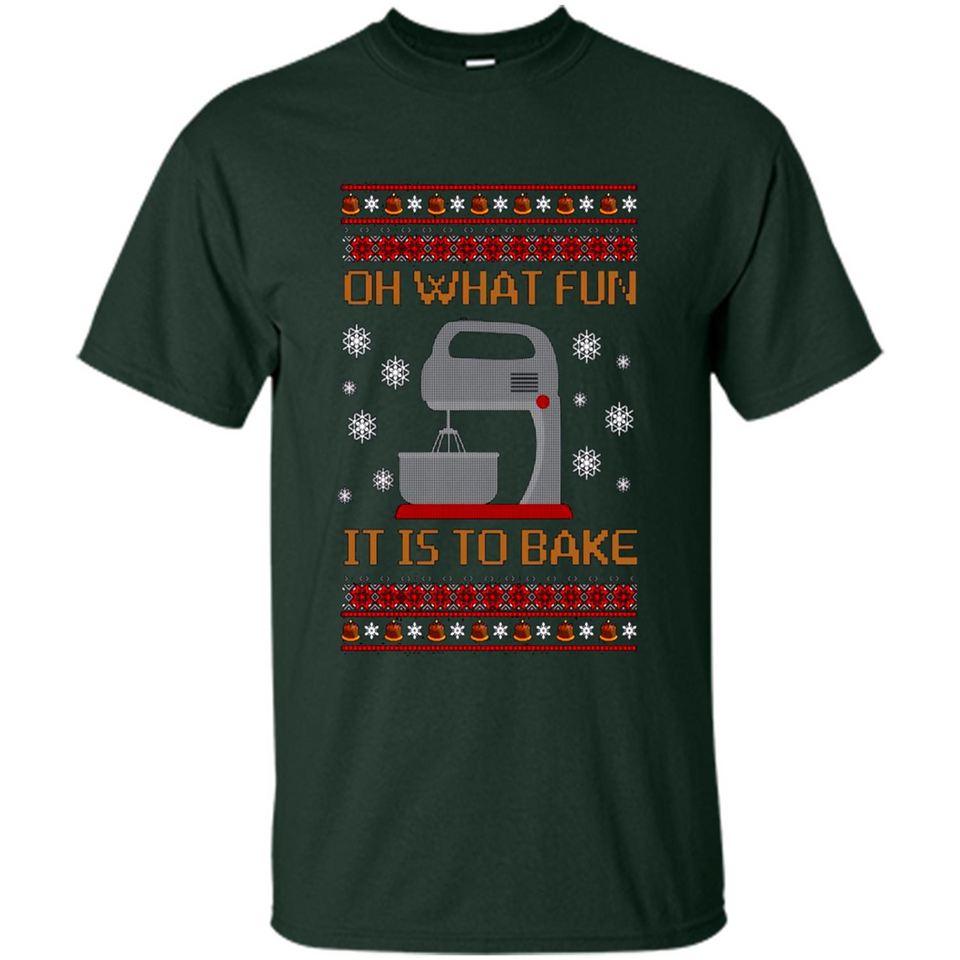 Oh What Fun It Is To Bake Ugly Christmas sweater Sweater PINGPONG