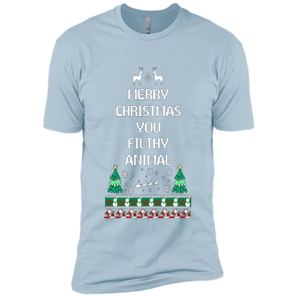 Merry Christmas You Filthy Animal Sweatshirt PINGPONG