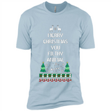 Merry Christmas You Filthy Animal Sweatshirt PINGPONG