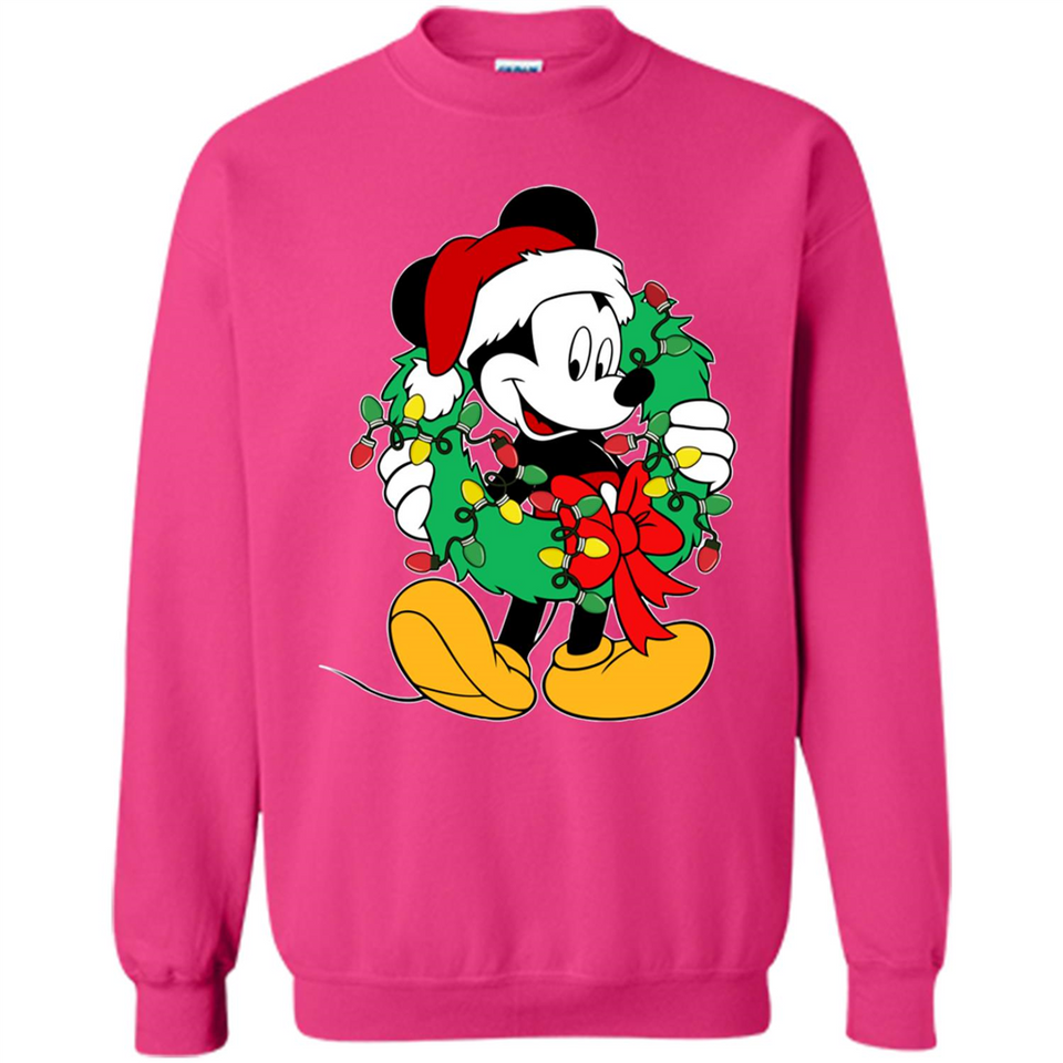 Mickey Mouse Merry Christmas Disney Sweatshirt - Sweatshirt