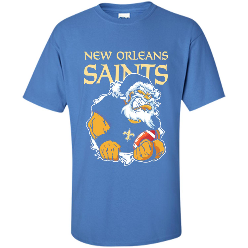 Grumpy Santa Claus New Orleans Saints Football Team PINGPONG