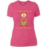 Peace-On A Dark Desert Highway Cool Wind In My Hair Shirt PINGPONG - Ladies' Boyfriend T-Shirt