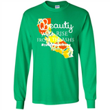 Paradise California Strong Camp Fire Youth T-Shirt PINGPONG - Long Sleeve T-Shirt