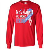 November We Wear Blue Diabetes Awareness