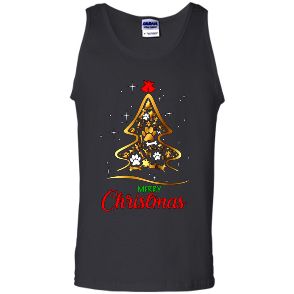 Merry Christmas Dogs Christmas Tree sweater PINGPONG