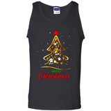 Merry Christmas Dogs Christmas Tree sweater PINGPONG