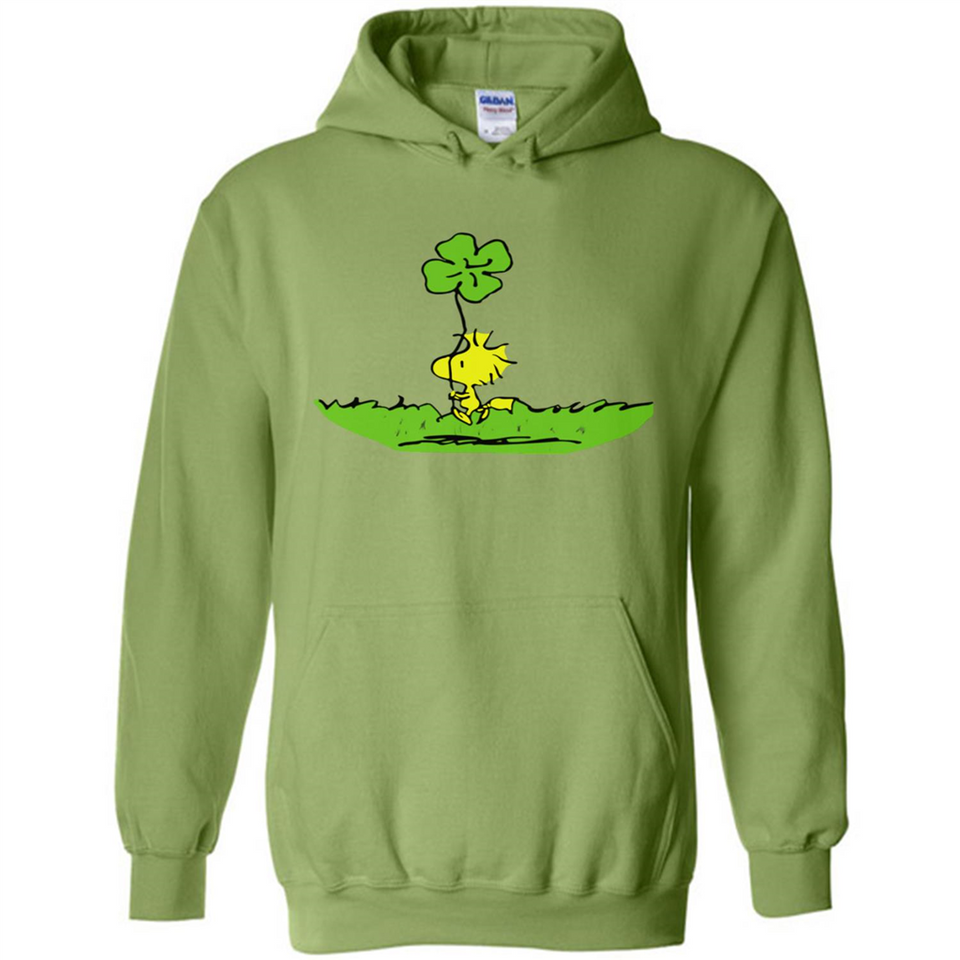 Snoopy Woodstock Shamrock - Hoodie
