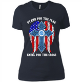 Detroit Lions - stand for the flag kneel for the cross