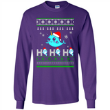 Narwhal christmas sweatshirt hoodie long PINGPONG - Long Sleeve T-Shirt