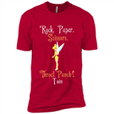 Tinker Bell Rock Paper Scissors Throat Punch I win PINGPONG