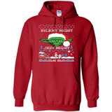 YODA SILENT NIGHT JEDI NIGHT CHRISTMAS UGLY SWEATER