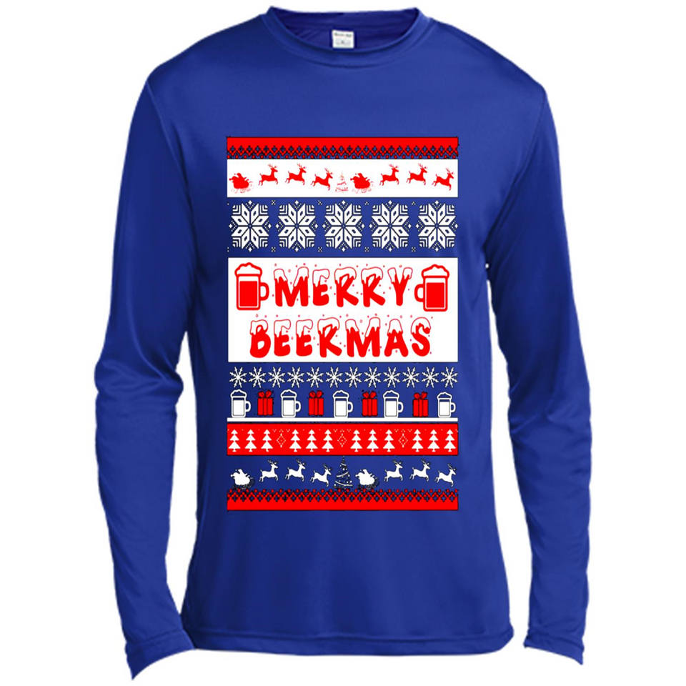 Merry Beermas Christmas sweater PINGPONG
