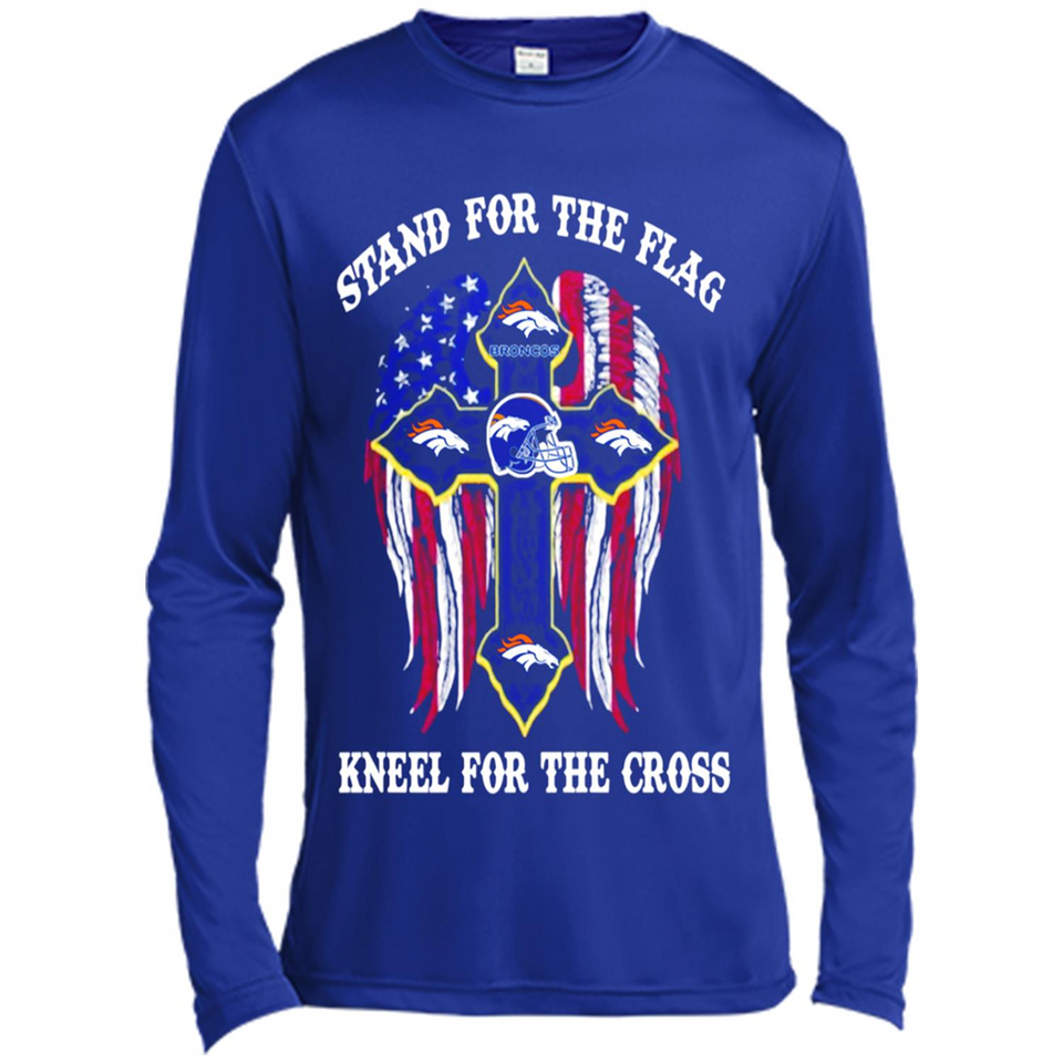 Denver Broncos - Stand For the Flag, Kneel for the Cross