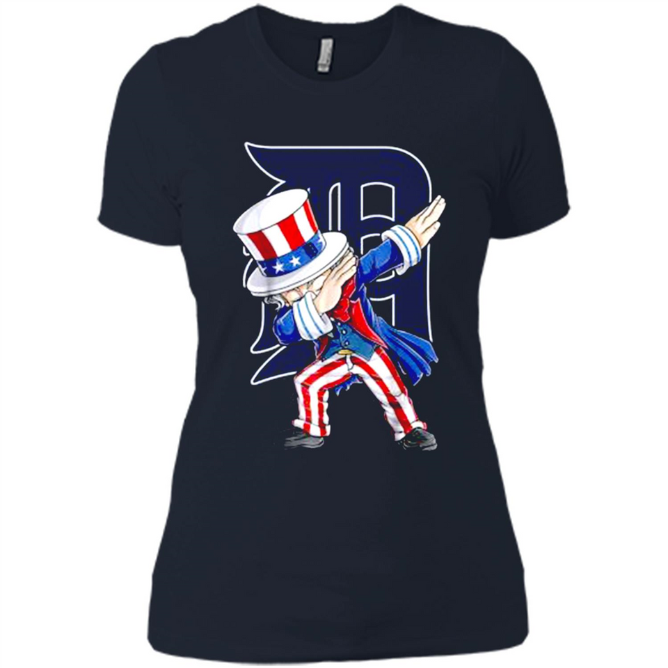 MLB DETROIT TIGERS UNCLE SAM DABBING INDEPENDENCE DAY