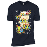 Turtles Merry Christmas - Turtles - Premium Short Sleeve T-Shirt