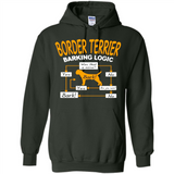 Border Terrier Barking Logic - Hoodie
