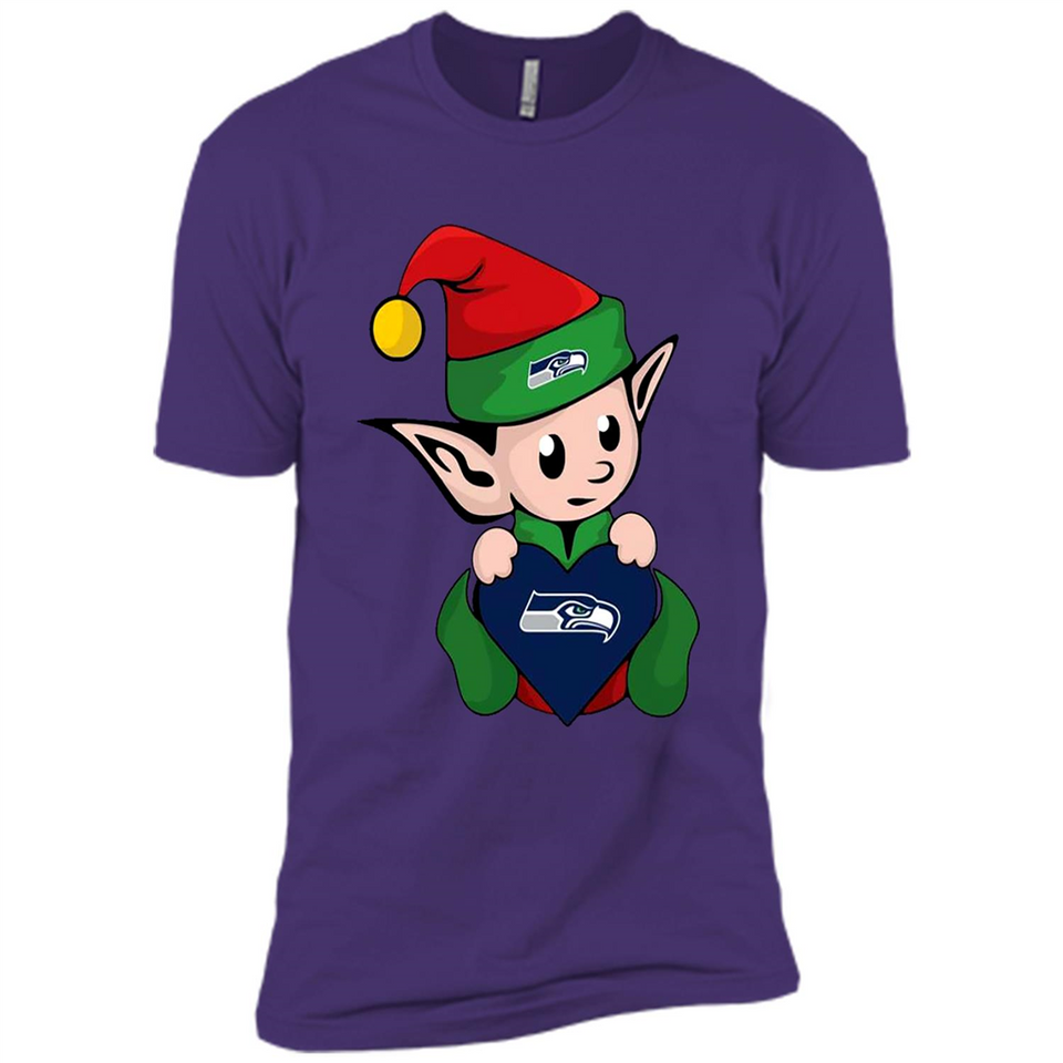 Seattle Seahawks ELF Elves Grinch Santa Claus