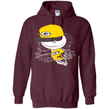 Jack Skellington The Nightmare Before Christmas-Packers Football - Hoodie